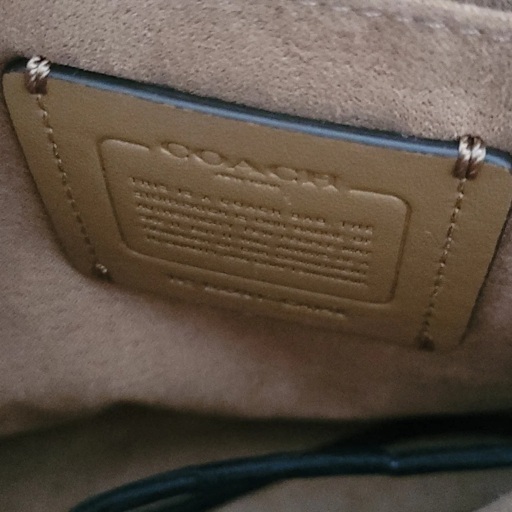 Coach Floral Whipstitch Bag - Picture 7 of 9